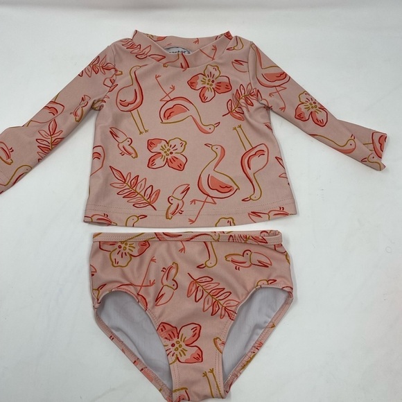 Baby Girl 9 Months Bathing Suit - Picture 2 of 4